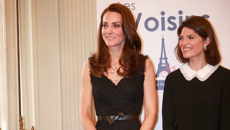 Kate Middleton durante su visita a París