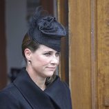 La Princesa Marta Luisa de Noruega en el funeral del Príncipe alemán Richard zu Sayn-Wittgenstein Berleburg