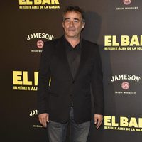 Eduard Fernández en la presentación de la película 'El Bar' en los cines Callao de Madrid