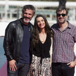 Leonardo Sbaraglia, Daniel Hendler y Ángela Molina en el Festival de Málaga 2017
