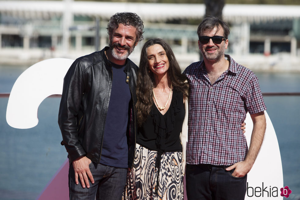 Leonardo Sbaraglia, Daniel Hendler y Ángela Molina en el Festival de Málaga 2017