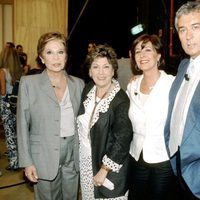 Lina Morgan, Paloma Gómez Borrero, Concha Velasco y Paco Valladares