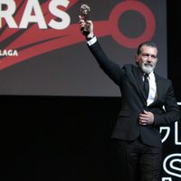 Antonio Banderas recibe la Biznaga de Oro de Honor en el Festival de Cine de Málaga 2017