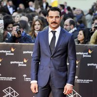 Antonio Velázquez en la gala de clausura del Festival de Cine de Málaga