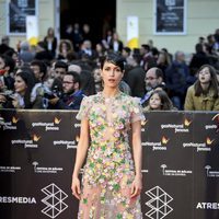 Nerea Barros en la gala de clausura del Festival de Cine de Málaga