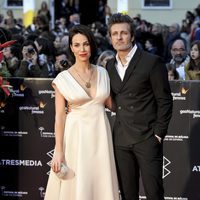 Nerea Garmendia y Jesús Olmedo en la gala de clausura del Festival de Cine de Málaga