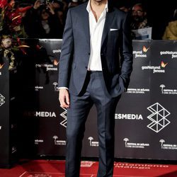 Andrés Velencoso en la gala de clausura del Festival de Cine de Málaga