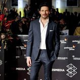 Andrés Velencoso en la gala de clausura del Festival de Cine de Málaga