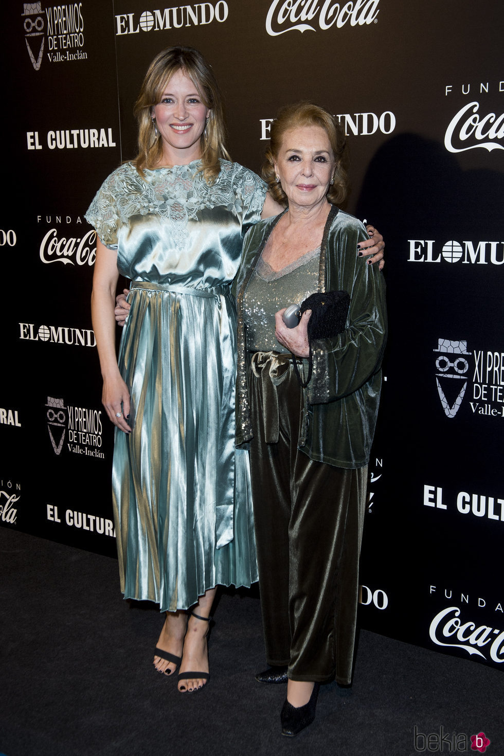 Marta Larralde en la alfombra roja de los Premios Valle Inclán de Teatro