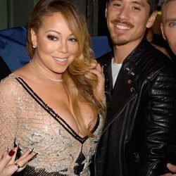 Mariah Carey y Bryan Tanaka en una fiesta