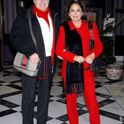 José Luis Moreno e Isabel Pantoja en la presentación del espectáculo 'Así es la vida'