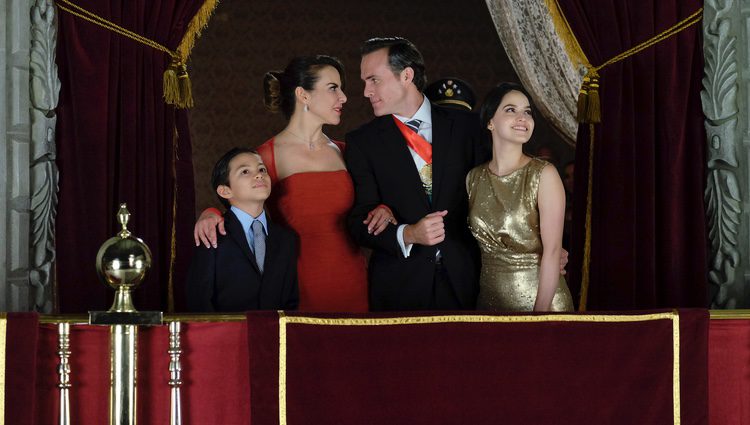 El presidente de México y la Primera Dama con sus hijos en 'Ingobernable'