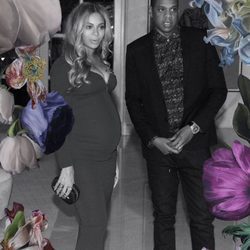 Beyoncé y Jay Z vestidos para la ocasión