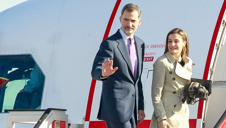 Los Reyes Felipe y Letizia se despiden en Madrid antes de volar a Japón para su Viaje de Estado