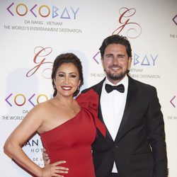 María Bravo y su marido Nicolas Escamez en la Global Gift Gala 2017 de Madrid