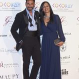 Oscar Higares y Sandra Álvarez en la Global Gift Gala 2017 de Madrid