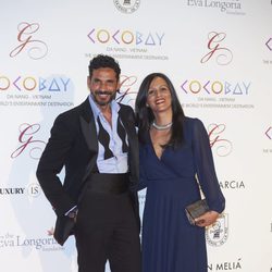 Oscar Higares y Sandra Álvarez en la Global Gift Gala 2017 de Madrid