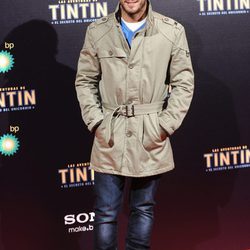 Maxi Iglesias en el estreno de 'Las aventuras de Tintín: el secreto del unicornio' en Madrid