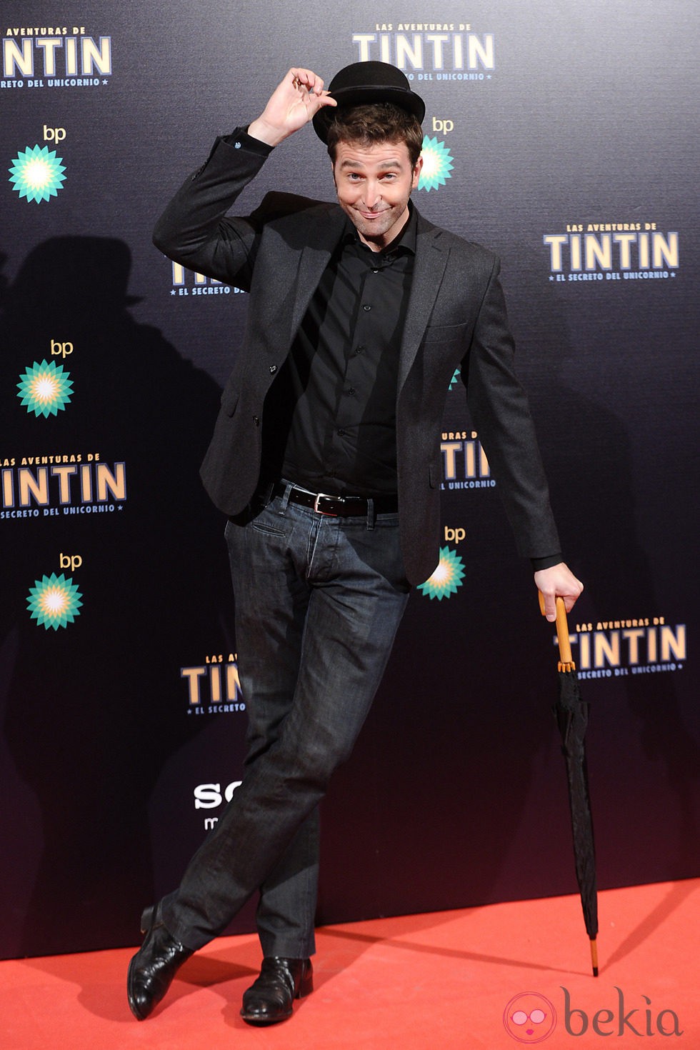 Fernando Gil en el estreno de 'Las aventuras de Tintín: el secreto del unicornio' en Madrid