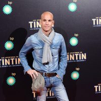 Ramón Fuentes en el estreno de 'Las aventuras de Tintín: el secreto del unicornio' en Madrid