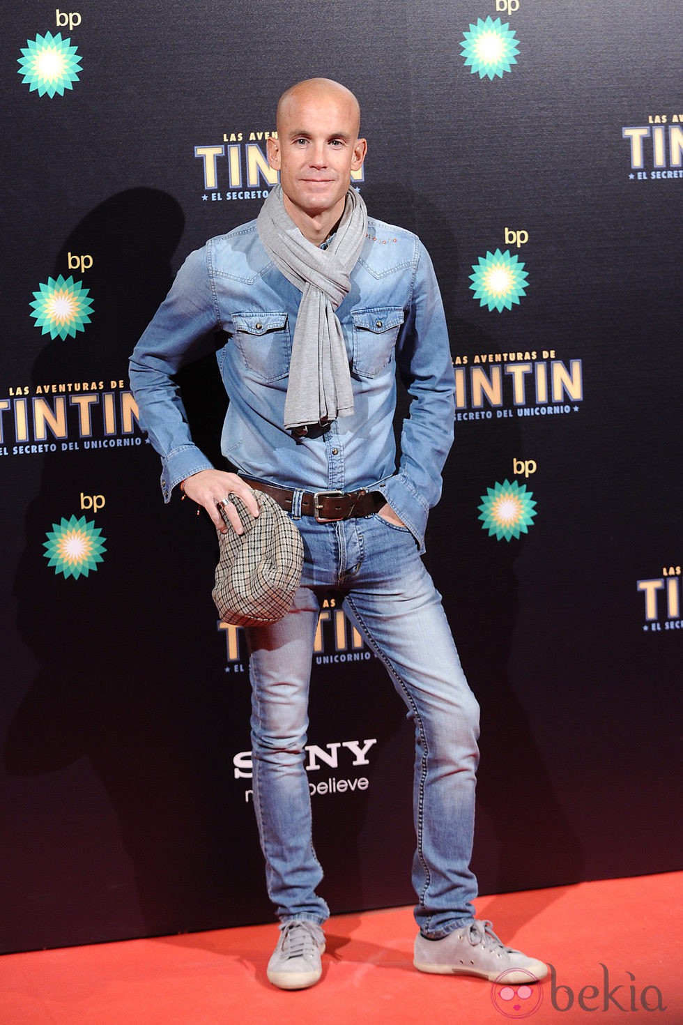 Ramón Fuentes en el estreno de 'Las aventuras de Tintín: el secreto del unicornio' en Madrid