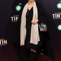Elena Benarroch en el estreno de 'Las aventuras de Tintín: el secreto del unicornio' en Madrid