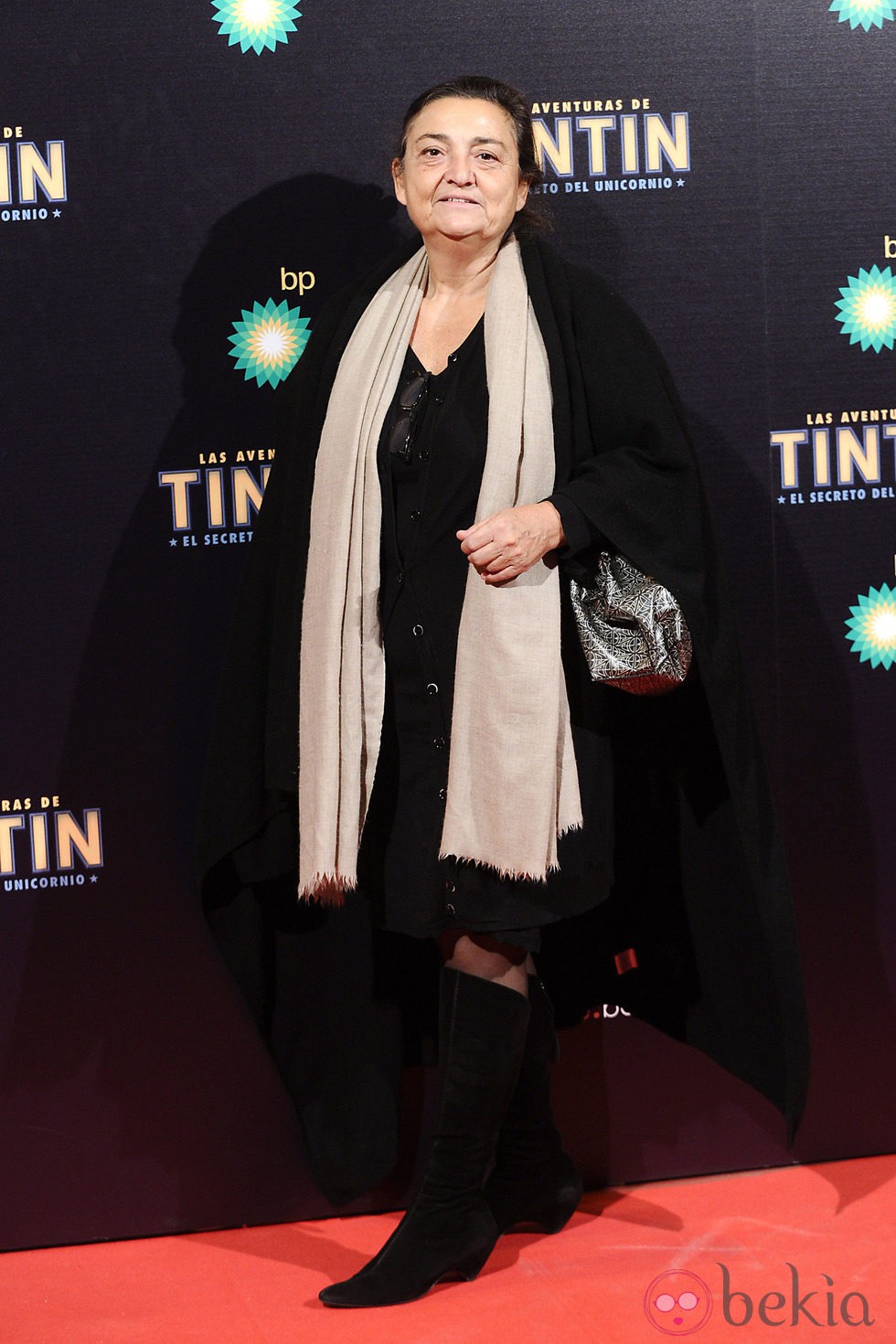 Elena Benarroch en el estreno de 'Las aventuras de Tintín: el secreto del unicornio' en Madrid