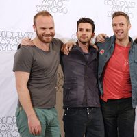 Coldplay en la presentación de su gira 'Mylo Xyloto' en Madrid
