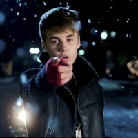 Justin Bieber en el videoclip de su villancico 'Mistletoe'