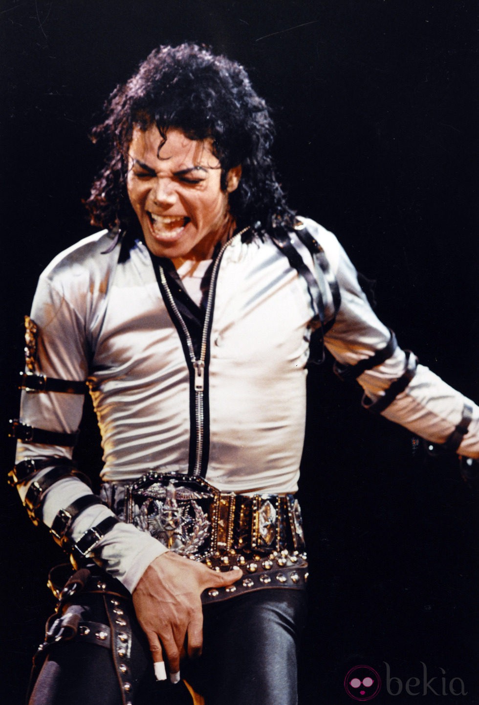 Michael Jackson en un concierto