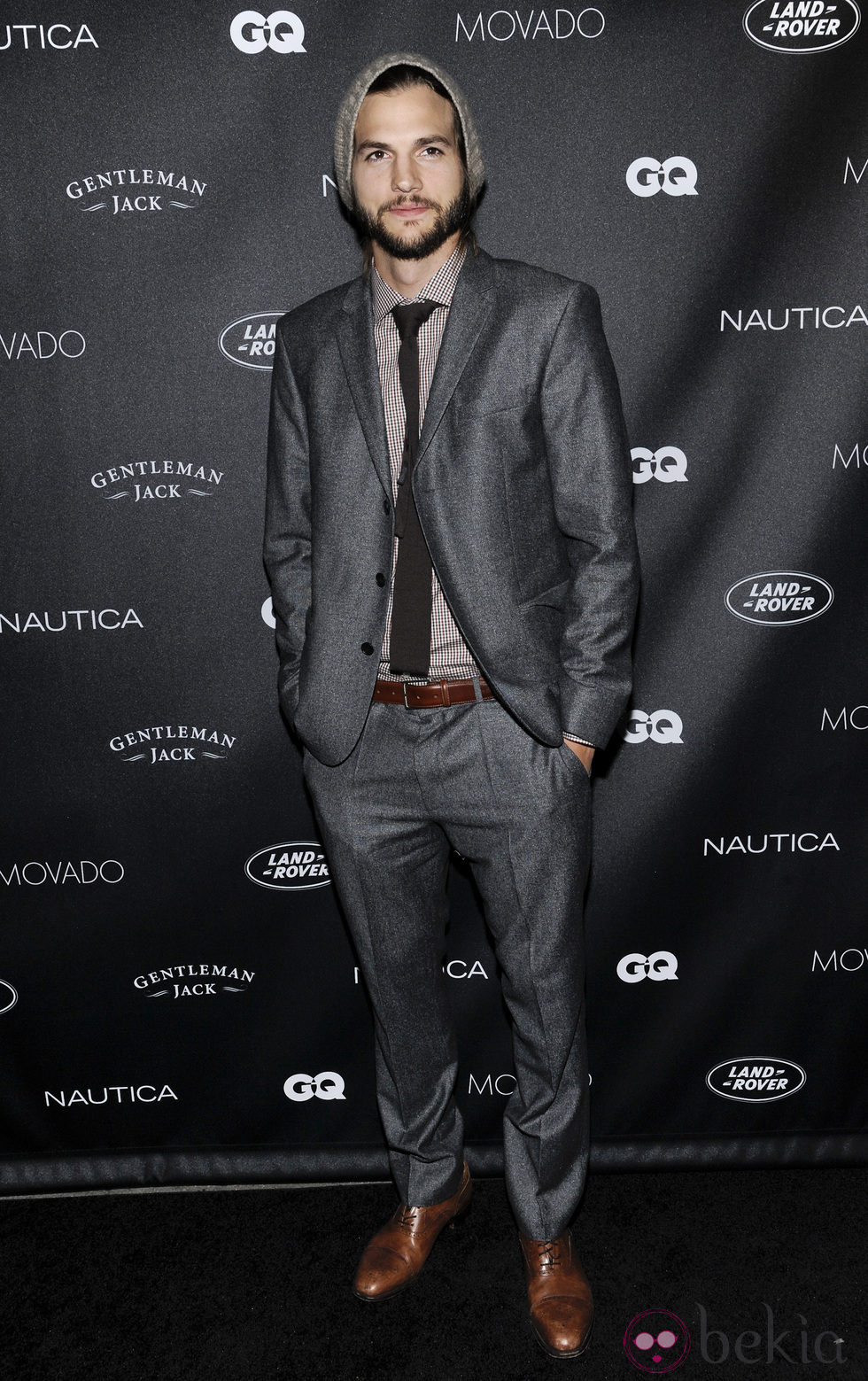 Ashton Kutcher en los premios 'GQ Gentlemen' en Nueva York