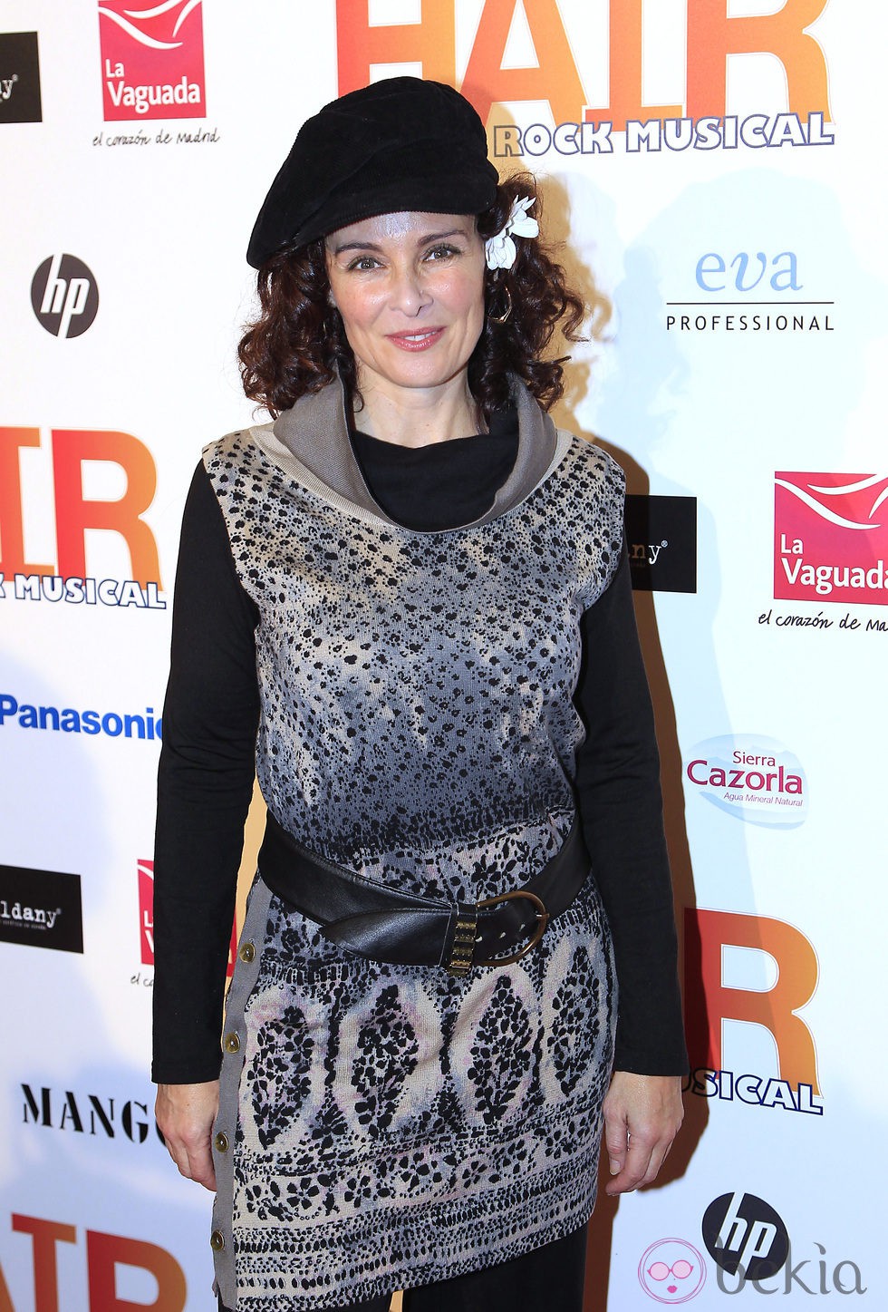 Silvia Marsó en el estreno del musical 'Hair' en Madrid