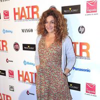 Chiqui Fernández en el estreno del musical 'Hair' en Madrid