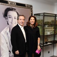 Iñaki Gabilondo en la inauguración de la tienda Elena Benarroch en Madrid