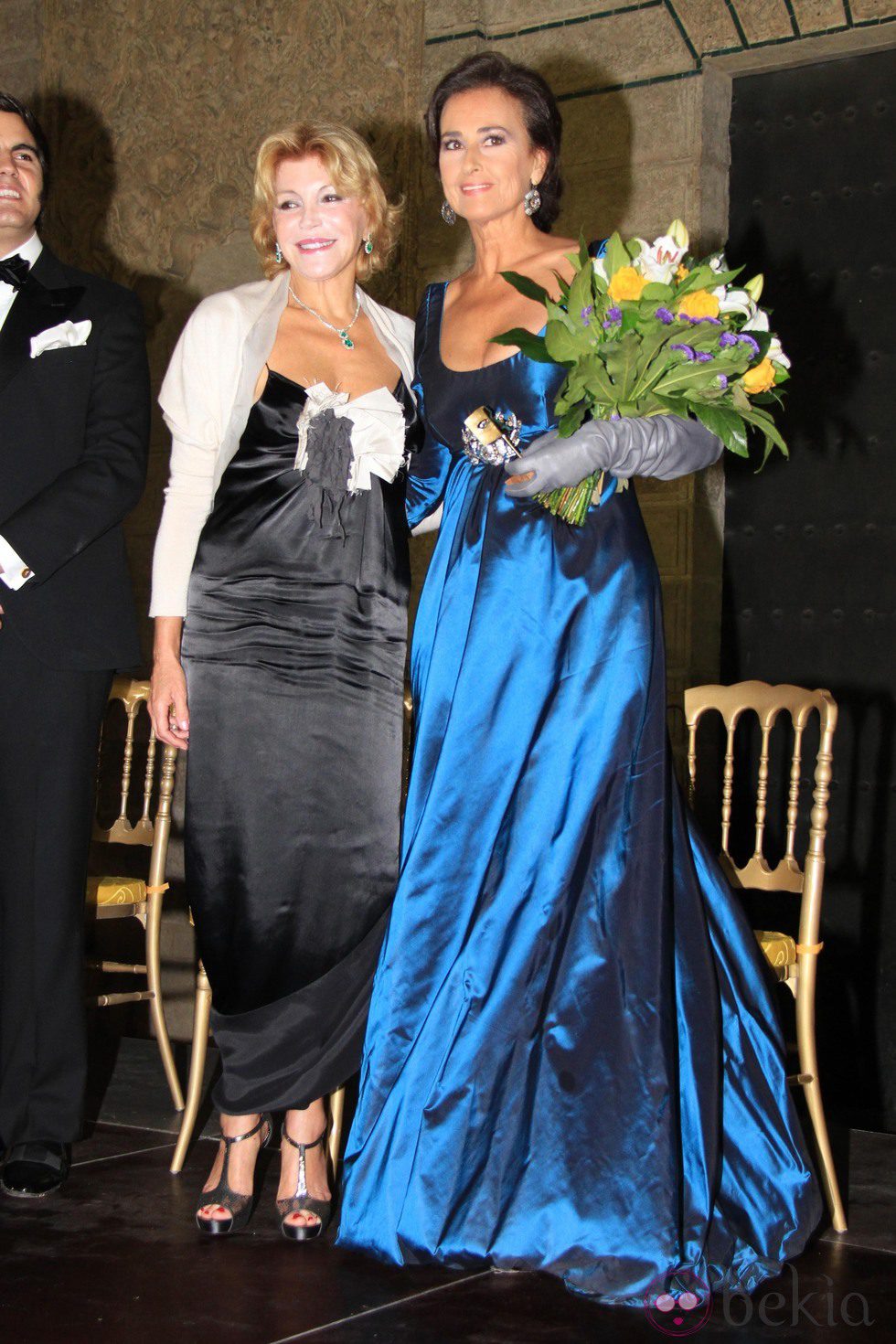 Carmen Thyssen y Carmen Tello en los Premios Escaparate 2011