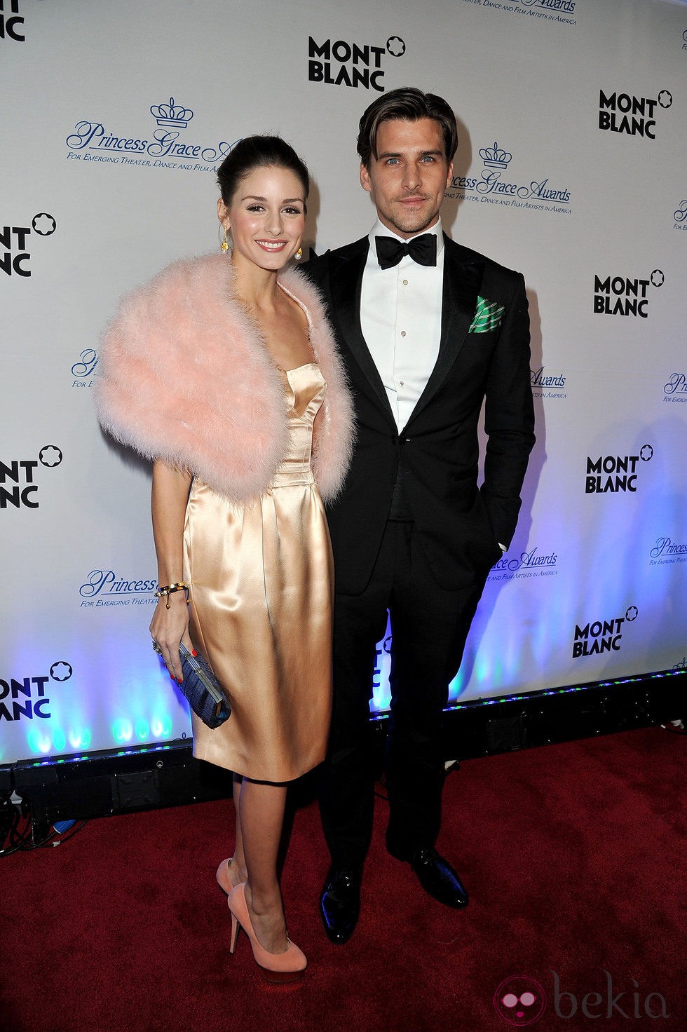 Olivia Palermo y Johannes Huebl en los premios Princesa Grace en Nueva York