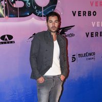 David Seijo en el estreno de 'Verbo' en Madrid