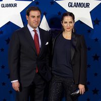 Carolina Adriana Herrera y Miguel Báez 'El Litri' en los Premios Top Glamour 2011