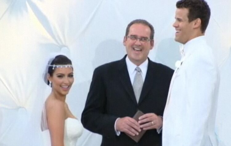 Kim Kardashian y Kris Humphries contrajeron matrimonio en 2011