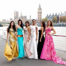 Las candidatas de Argentina, Brasil, Chile, Venezuela y Colombia a Miss Mundo 2011
