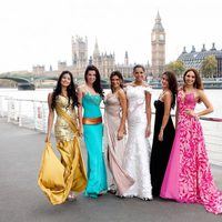 Las candidatas de Argentina, Brasil, Chile, Venezuela y Colombia a Miss Mundo 2011
