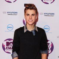 Justin Bieber en los premios europeos MTV
