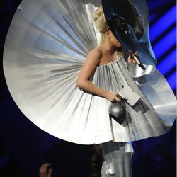 Lady Gaga en la ceremonia de entrega de los MTV Europe Music Awards 2011