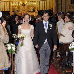 Mai Meneses, de Nena Daconte, y Eduardo Baeza, convertidos en marido y mujer