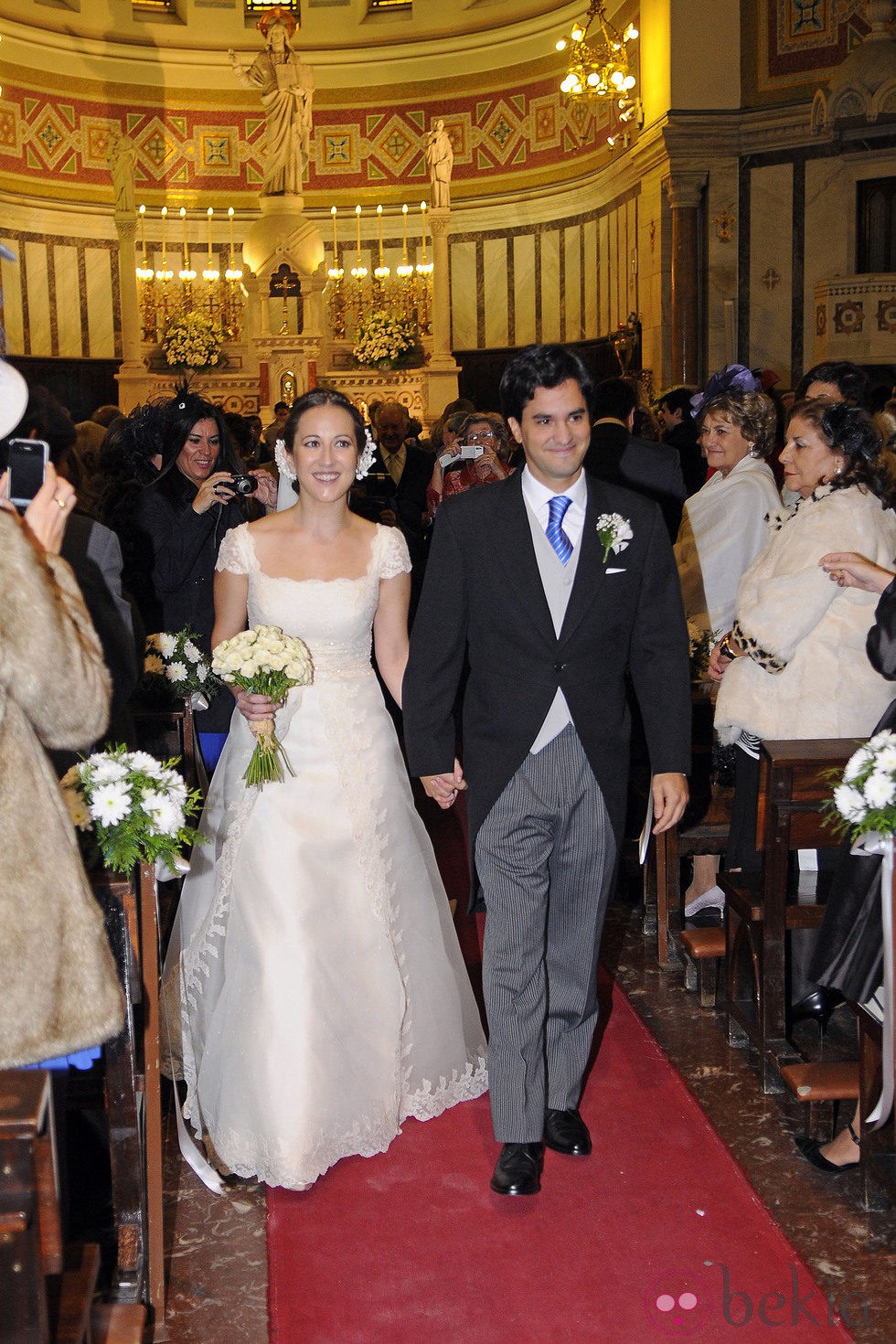 Mai Meneses, de Nena Daconte, y Eduardo Baeza, convertidos en marido y mujer