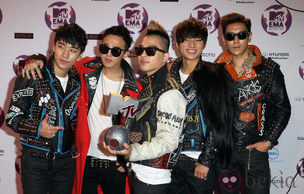 Big Bang en los MTV Europe Music Awards 2011