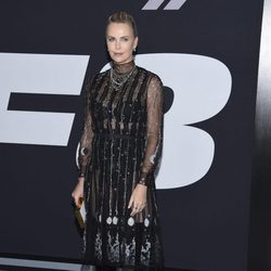 Charlize Theron en la Premiere de 'Fast & Furious 8' en Nueva York