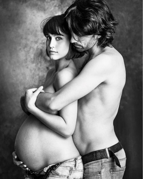Megan Montaner presume de embarazo junto a su pareja Gorka Ortúzar