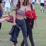 Emily Ratajkowski en el festival de Coachella 2017