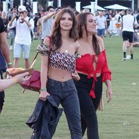 Emily Ratajkowski en el festival de Coachella 2017
